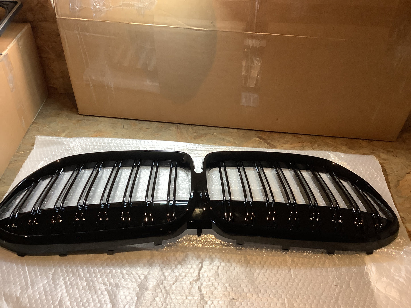 Sport Grill Dual Line Gloss Black BMW 7 G11 G12 Facelift ab 2019