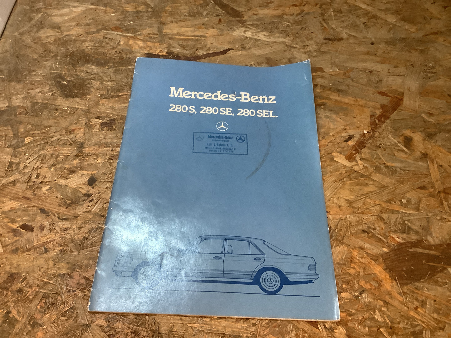 Mercedes-Benz Heft für Mercedes-Benz 280S, 280SE, 280SEL Super Zustand