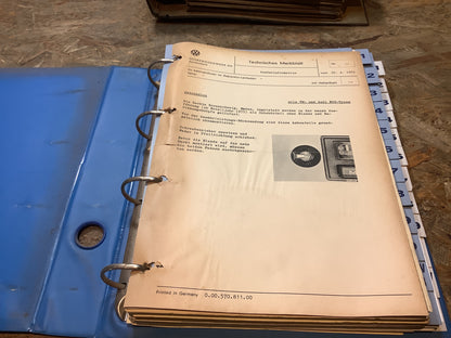 Volkswagenwerk AG, Audi NSU, Auto Union Technische Mitteilung