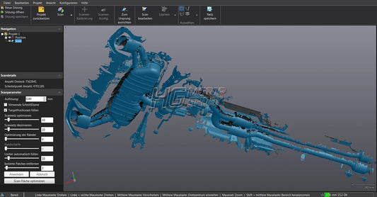 3D Flächenrückführung nach Ihren Vorstellungen