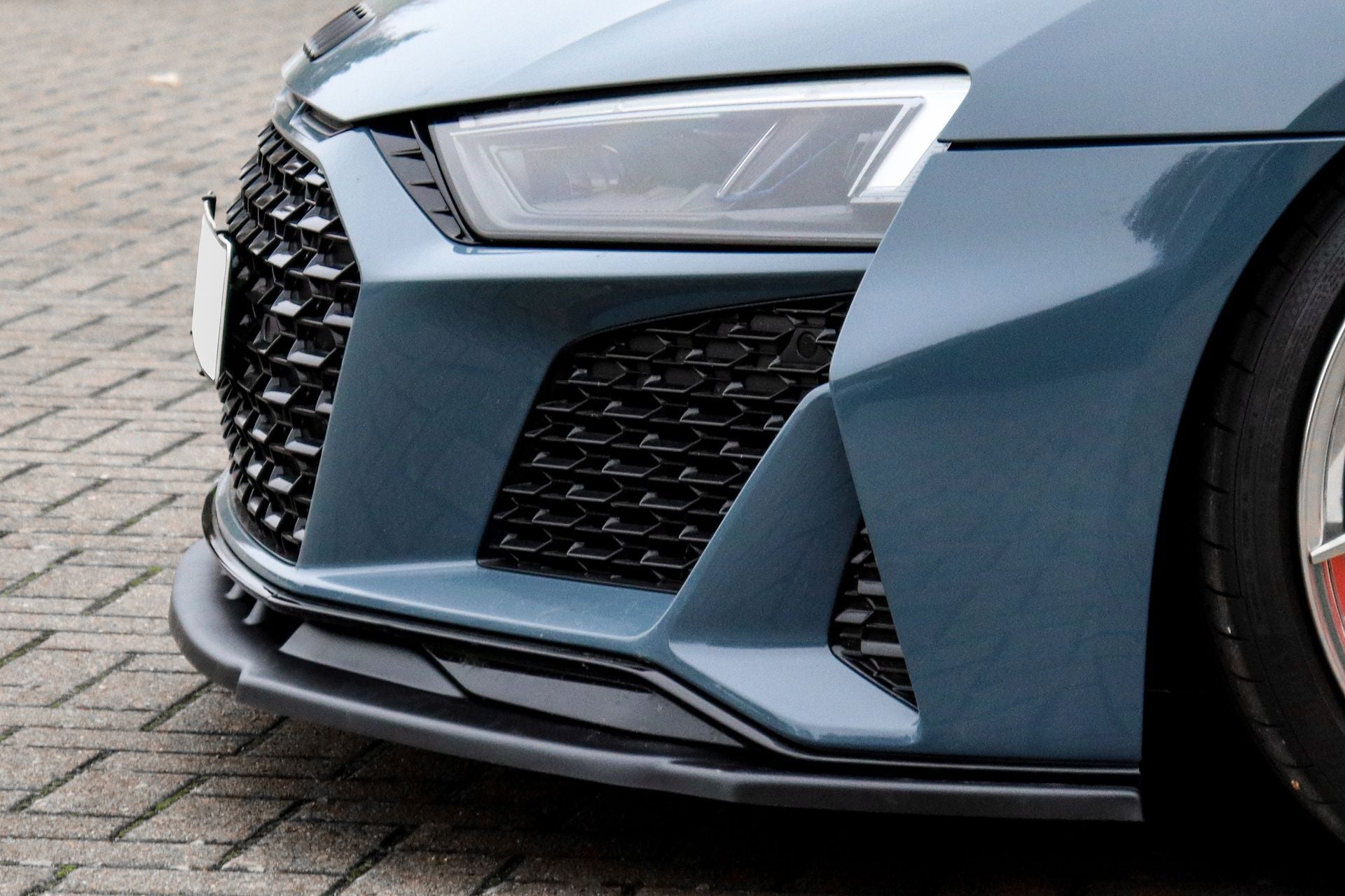 CUP Frontspoilerlippe ABS Audi R8, 4S Coupe + Roadster ab Bj.:2019 - Carbon