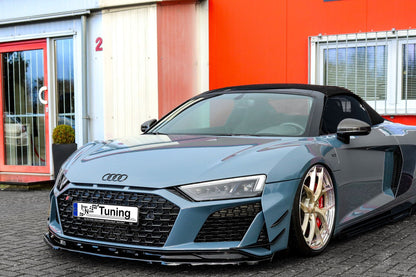 CUP Frontspoilerlippe ABS mit Seitenwing Audi R8, 4S Coupe + Roadster Carbon