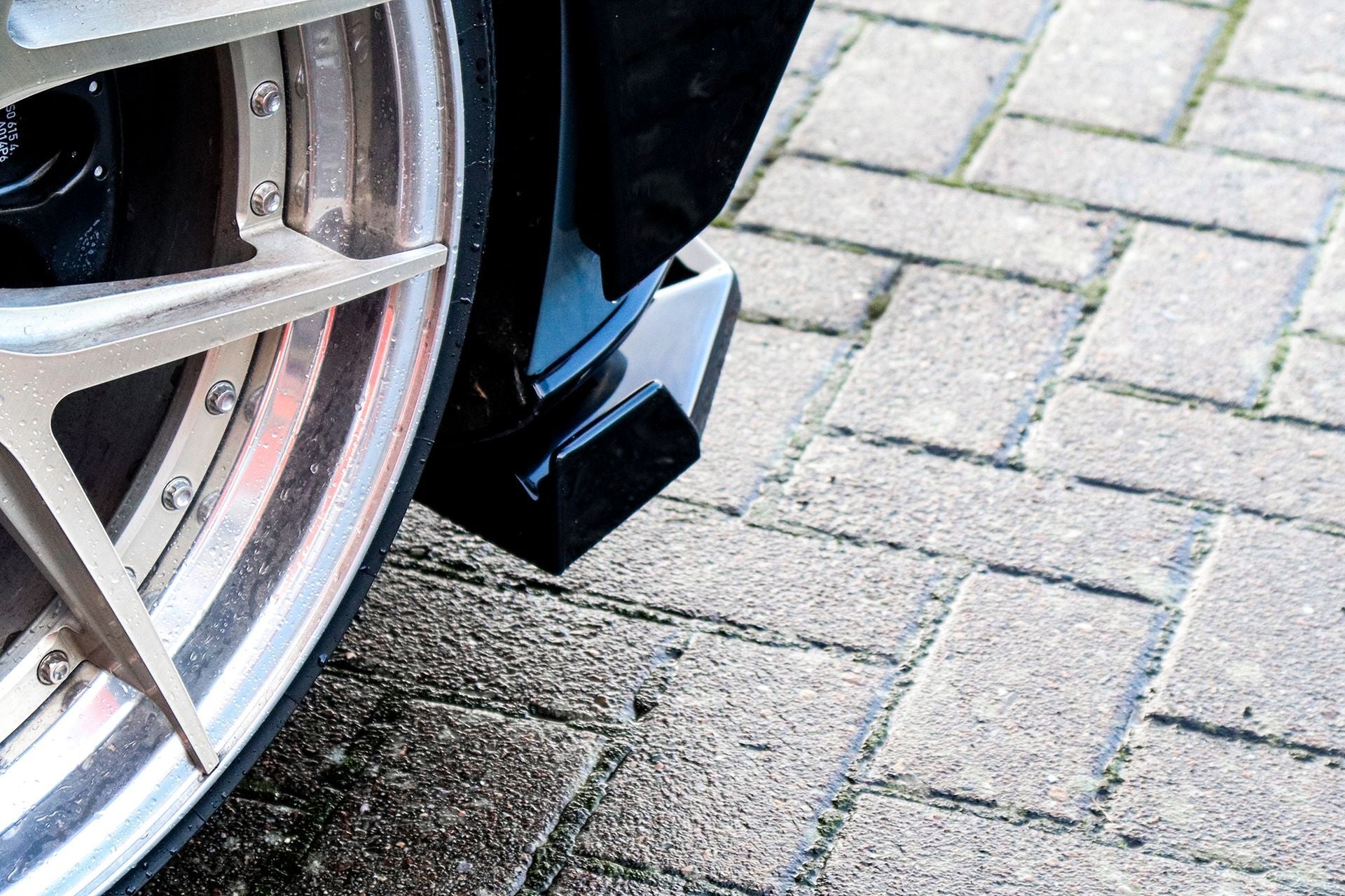 Heckansatz Seitenteile ABS Audi R8, 4S Coupe + Roadster Schwarz Glanz