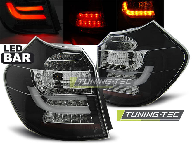 Tuning-Tec LED Rückleuchten für für BMW 1er E87/E81 LCI 07-11 schwarz
