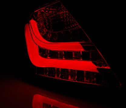 Tuning-Tec LED Lightbar Rückleuchten für Opel Astra H GTC (3-Türer) 04-09 chrom