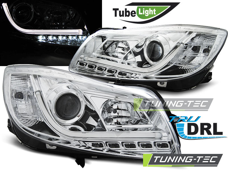 Tuning-Tec LED Tagfahrlicht Scheinwerfer für Opel Insignia 08-12 chrom LTI
