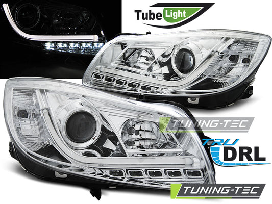 Tuning-Tec LED Tagfahrlicht Scheinwerfer für Opel Insignia 08-12 chrom LTI