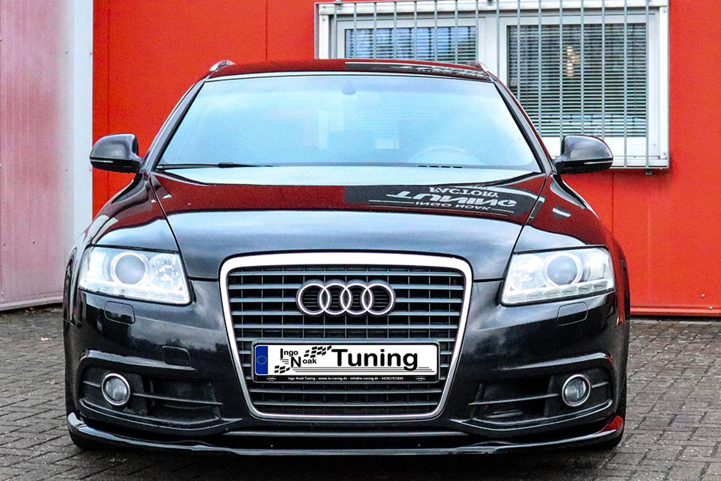 CUP Frontspoilerlippe ABS Audi A6 4F mit S-Line Bj.: 2008-2011 Carbon