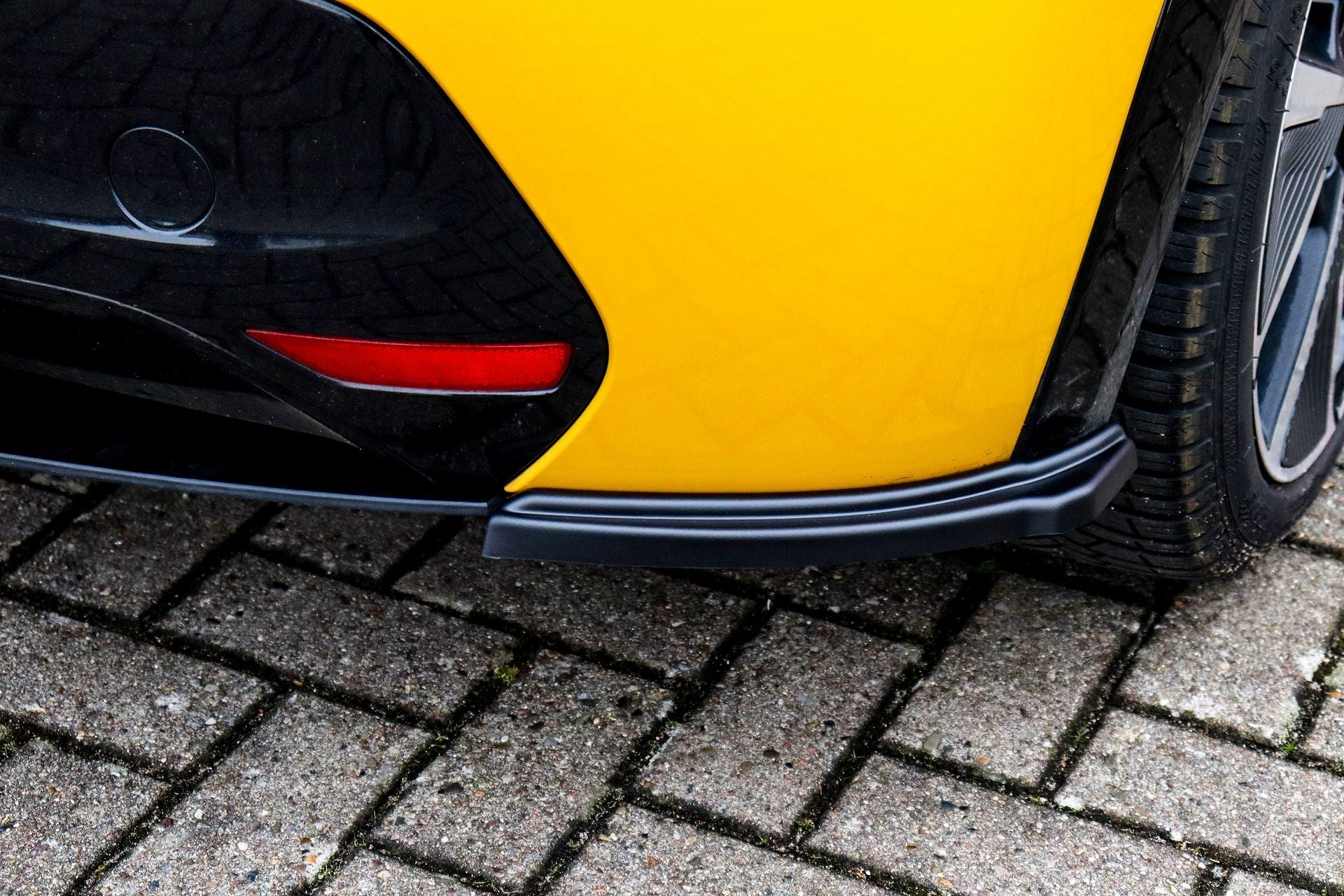 Heckansatz Seitenteile ABS Peugeot 208 + e208 ,GT, GT-Line Schwarz Matt