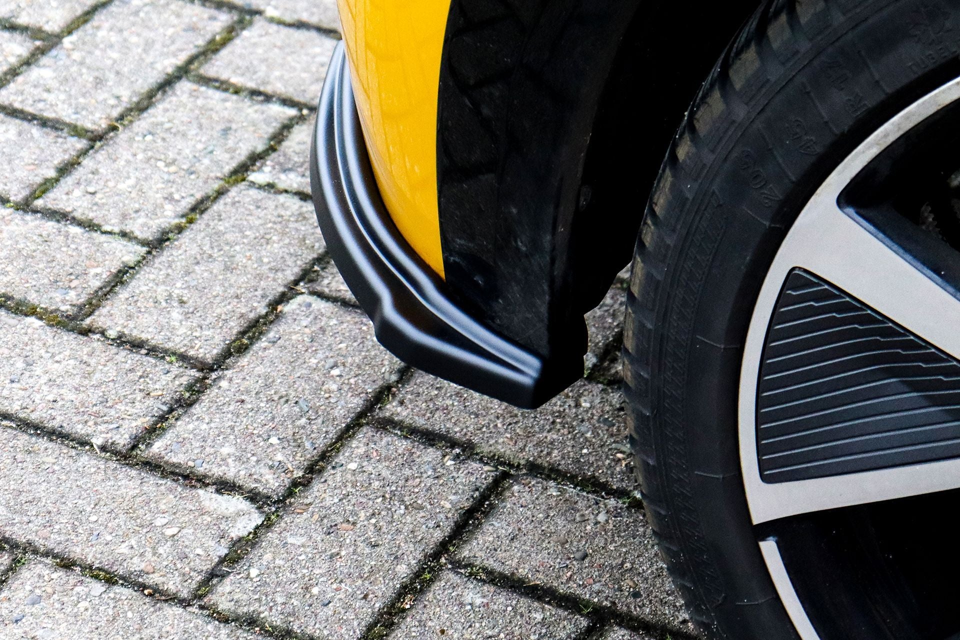 Heckansatz Seitenteile ABS Peugeot 208 + e208 ,GT, GT-Line Schwarz Glanz