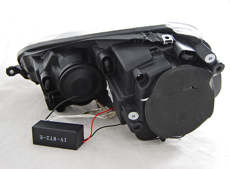 Tuning-Tec CCFL Angel Eyes Scheinwerfer für VW Golf 5 03-09 chrom