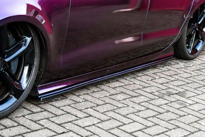 Seitenschwellersatz ABS Audi A7 S-Line + S7 C7 Bj.: 2010-2014 Carbon