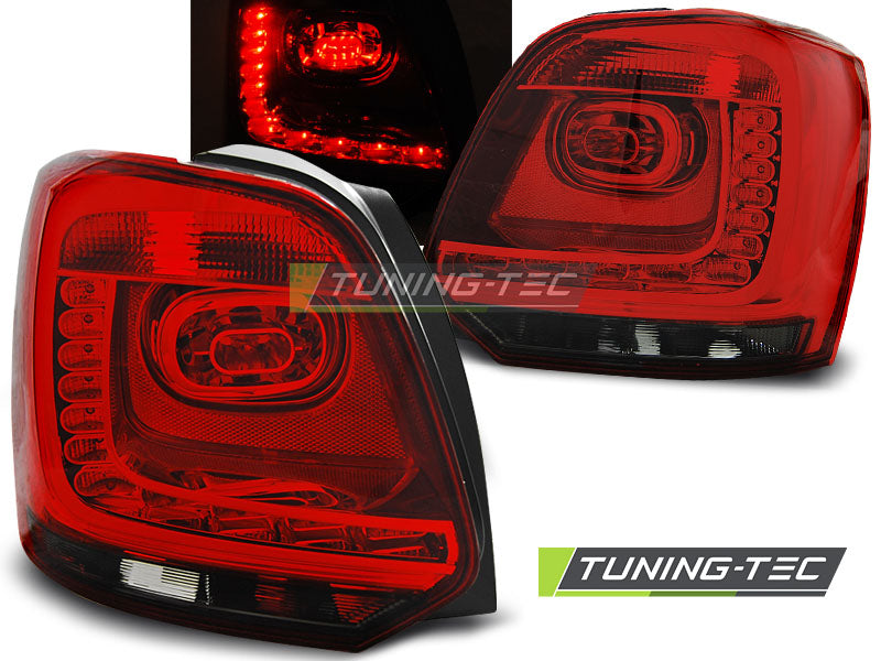 Tuning-Tec LED Rückleuchten für VW Polo 6R 09-14 rot/rauch