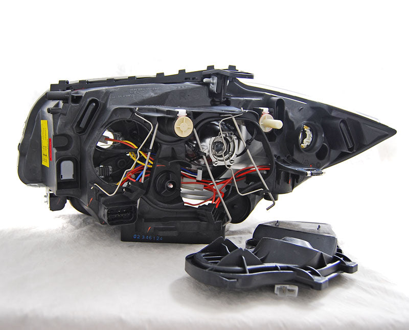 Tuning-Tec LED Angel Eyes Scheinwerfer für BMW 1er E81, E82, E87, E88 04-11 schwarz