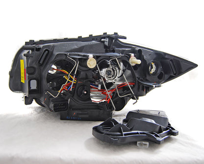 Tuning-Tec LED Angel Eyes Scheinwerfer für BMW 1er E81, E82, E87, E88 04-11 schwarz