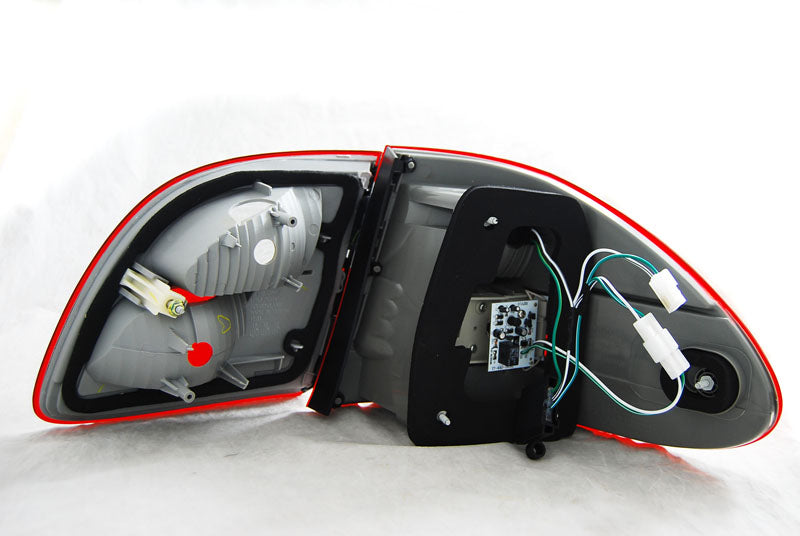 Tuning-Tec LED Rückleuchten für Mercedes Benz E-Klasse W211 T-Modell 02-06 rot/weiß