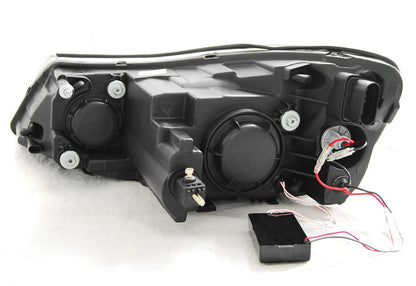 Tuning-Tec LED Tagfahrlicht Scheinwerfer für Skoda Octavia 2 (1Z Facelift) 09-12 chrom