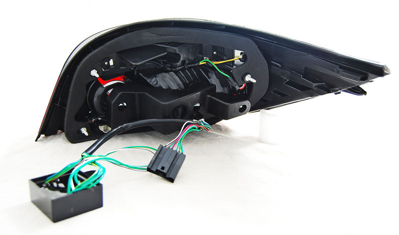 Tuning-Tec LED Rückleuchten für BMW 5er E60 Limousine 03-07 schwarz/rauch LCI Optik