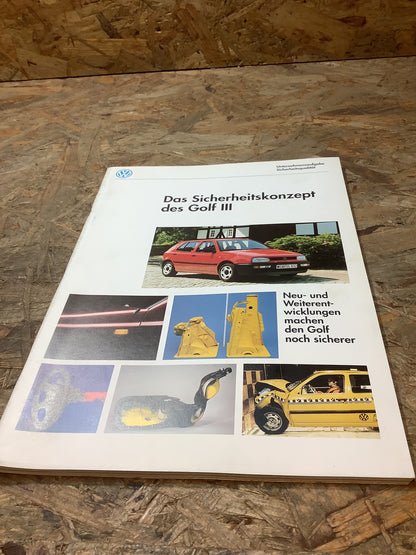 Das Sicherheitskonzept des Golf III