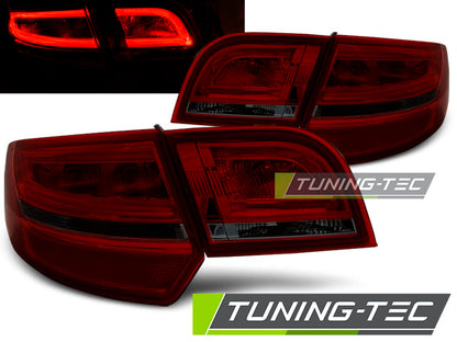 Tuning-Tec LED Lightbar Rückleuchten für Audi A3 8P Sportback 04-08 rot/rauch