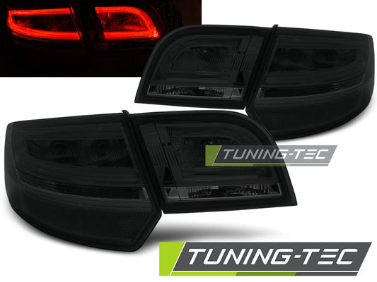 Tuning-Tec LED Lightbar Rückleuchten für Audi A3 8P Sportback 04-08 schwarz/rauch