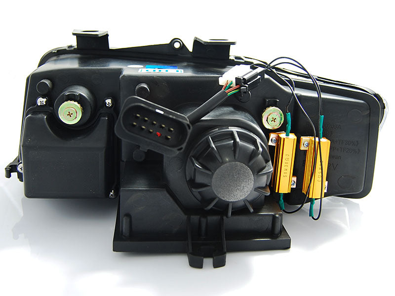 Tuning-Tec LED Tagfahrlicht Scheinwerfer für Audi A4 B6 00-04 chrom LTI