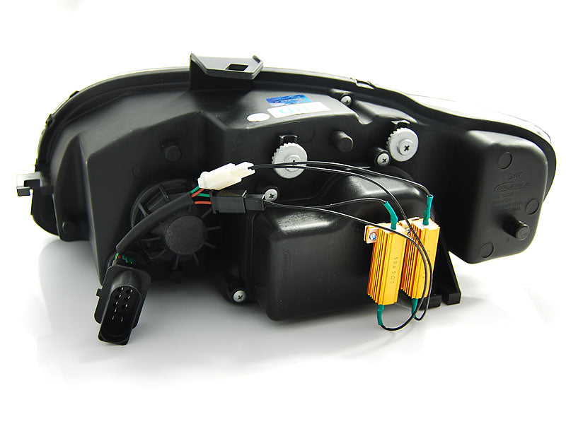 Tuning-Tec LED Tagfahrlicht Scheinwerfer für Audi A4 B7 05-08 chrom