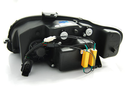 Tuning-Tec LED Tagfahrlicht Scheinwerfer für Audi A4 B7 05-08 chrom