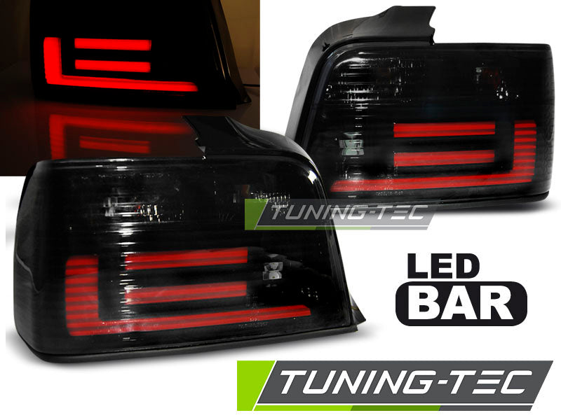 Tuning-Tec LED Rückleuchten für BMW 3er E36 Limousine 90-99 schwarz/rauch