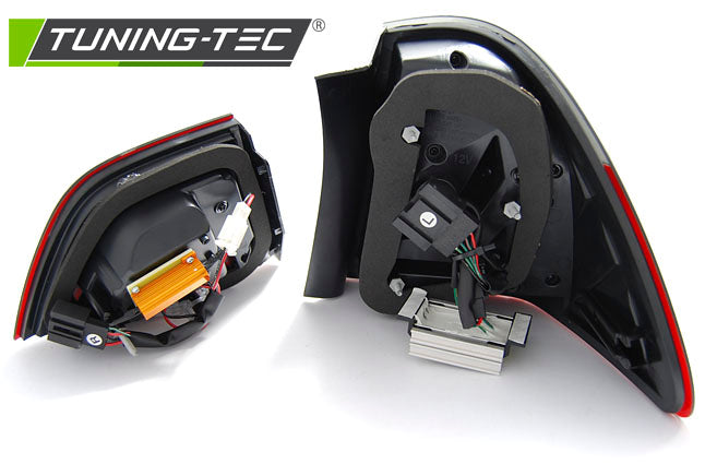 Tuning-Tec LED Lightbar Rückleuchten für BMW 3er E91 LCI Touring 09-11 rot/klar