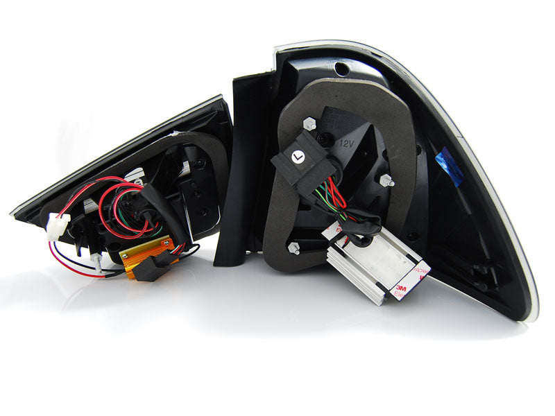 Tuning-Tec LED Lightbar Rückleuchten für BMW 3er E91 LCI Touring 09-11 schwarz/rauch