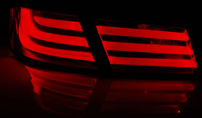 Tuning-Tec LED Lightbar Rückleuchten für BMW 5er F10 10-13 schwarz/grau