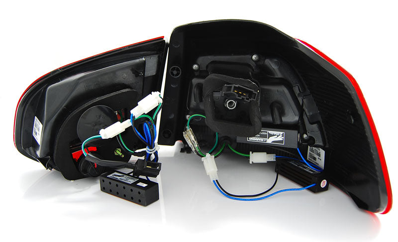 Tuning-Tec LED Lightbar Rückleuchten für VW Golf 6 (VI) 08-12 chrom/rauch
