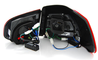 Tuning-Tec LED Lightbar Rückleuchten für VW Golf 6 (VI) 08-12 chrom/rauch