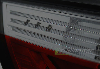 Tuning-Tec LED Lightbar Rückleuchten für BMW 5er E60 LCI Limousine 07-10 rot/rauch