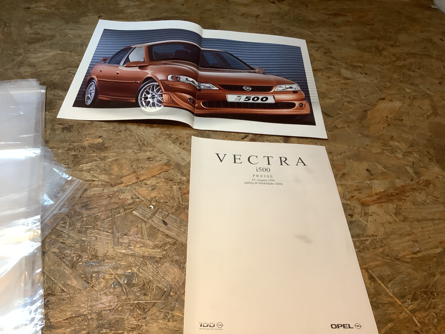 Vectra i500 Werbeprospekt Ausgabe 25.08.1999