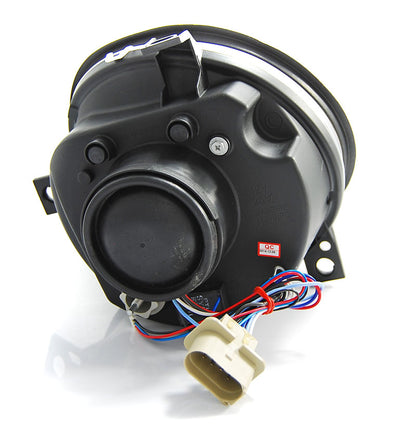 Tuning-Tec LED Angel Eyes Scheinwerfer für VW Lupo 98-05 chrom