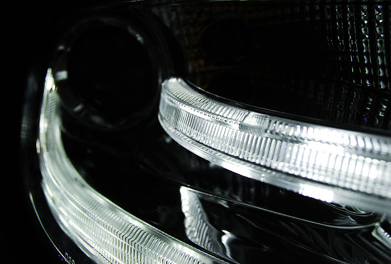 Tuning-Tec Xenon LED Tagfahrlicht Scheinwerfer für Audi A4 B8 08-11 chrom