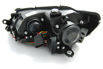 Tuning-Tec LED Tagfahrlicht Scheinwerfer für VW Jetta 6 11-18 schwarz