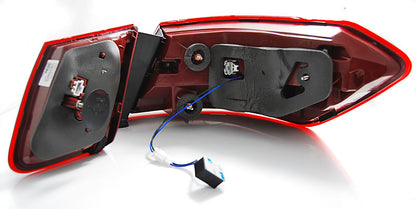 Tuning-Tec Voll LED Rückleuchten für Mercedes Benz E-Klasse W212 Limousine 09-13 rot/klar (für Halogen Blinker)