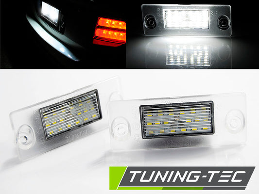 Tuning-Tec LED Kennzeichenbeleuchtung für Audi A4 B5 94-98 / A3 8L 97-00 kaltweiß