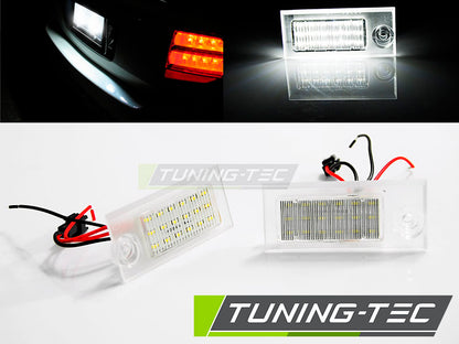 Tuning-Tec LED Kennzeichenbeleuchtung für Audi A6 C5 (4B) Lim. 97-04 kaltweiß