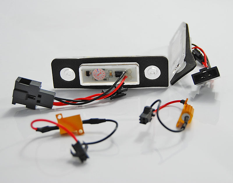 Tuning-Tec LED Kennzeichenbeleuchtung für Skoda Octavia 1Z 09-12 / Roomster 5J 06-10 kaltweiß