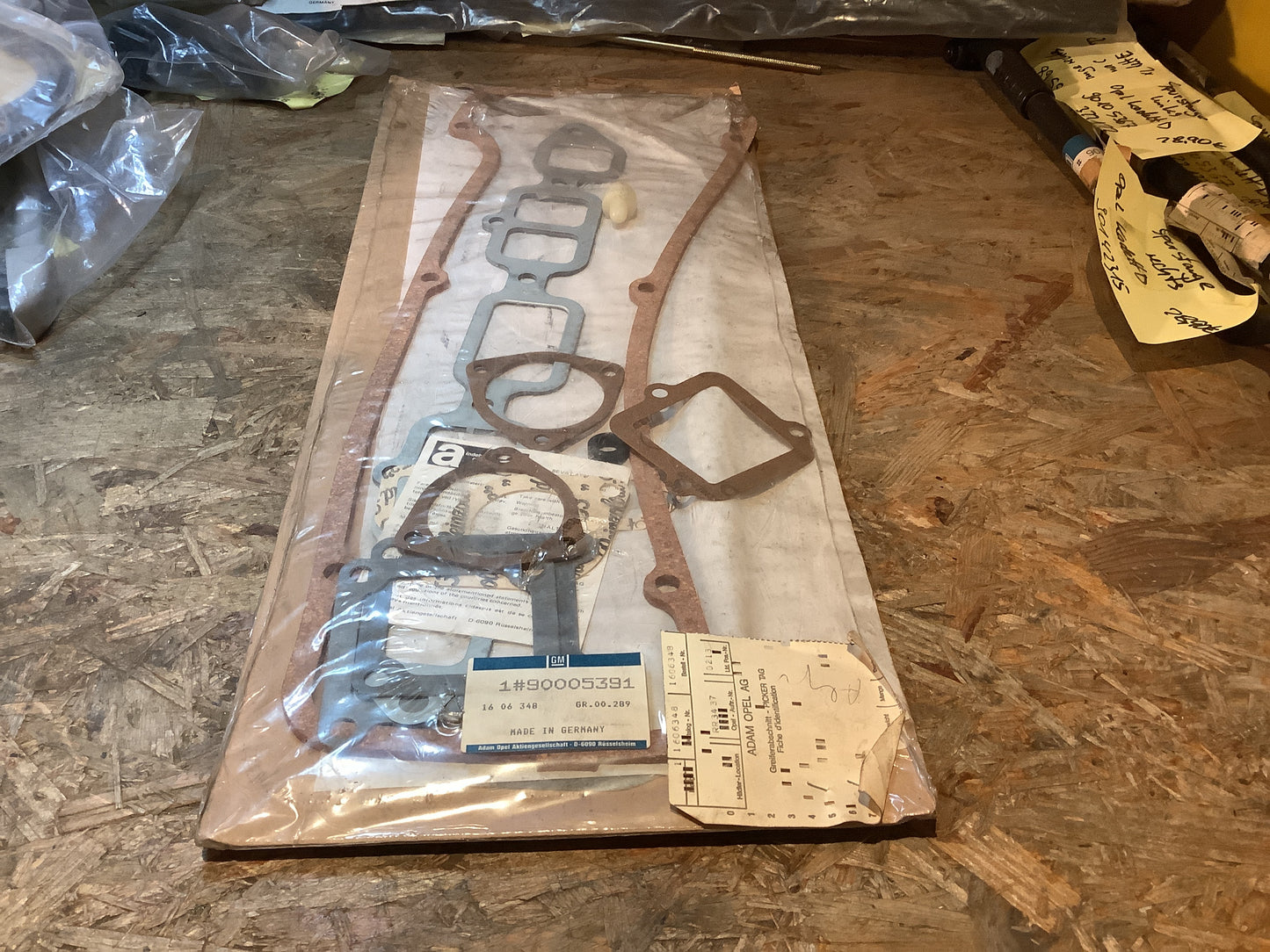 Opel Manta A/B, Ascona A/B 1,6L Zylinderkopfdichtungssatz Original GM NEU