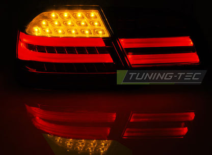 Tuning-Tec LED Lightbar Rückleuchten für BMW 3er E92 Coupe 06-10 rot/klar LCI Optik