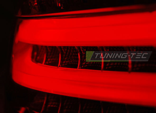 Tuning-Tec LED Lightbar Rückleuchten für BMW 3er E92 Coupe 06-10 rot/klar LCI Optik