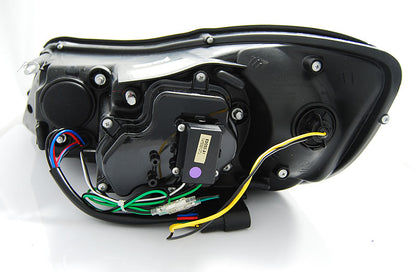 Tuning-Tec LED Tagfahrlicht Scheinwerfer für Skoda Octavia 2 (1Z Facelift) 09-12 schwarz