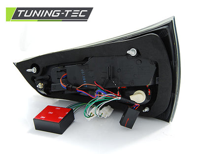 Tuning-Tec LED Lightbar Rückleuchten für Audi A1 (8J) 10-14 rot/klar
