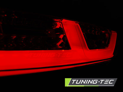 Tuning-Tec LED Lightbar Rückleuchten für Audi A1 (8J) 10-14 schwarz/rauch