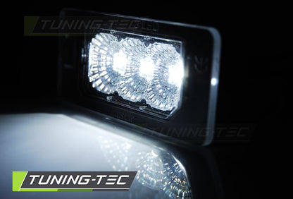 Tuning-Tec LED Kennzeichenbeleuchtung für BMW E82 / E88 / E90 / F30 / F32 / E39 / E60 / F10 / X3 / X5 / X6